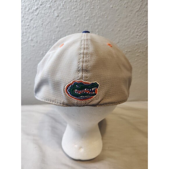 New Era Medium / Large NCAA Univ of Florida Gators Baseball Hat Cap Blue White - Picture 8 of 12